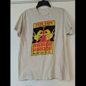 LootCrate Star Trek Mirror Mirror Spock Leonard Nimoy T-shirt Large